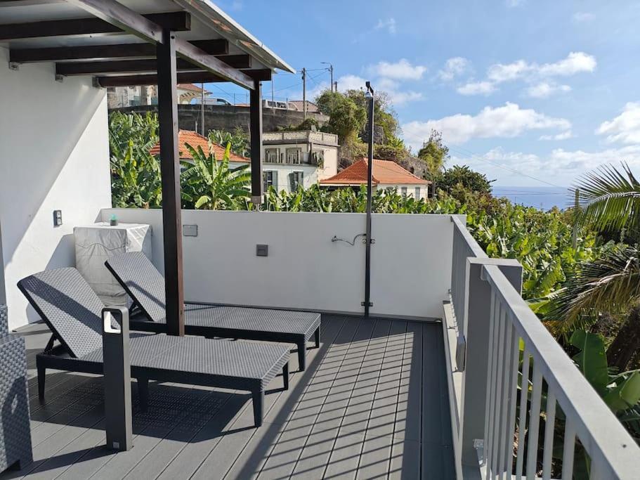 Vаrаndаs Dо Sоl-Vista Relaxante Entre Mar E Montanha Appartement Ponta do Sol  Buitenkant foto